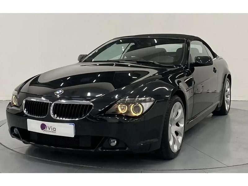 Noir Utilisé 2006 BMW 630 Cabriolet Cabriolet | 24 990 € - Image 1/4