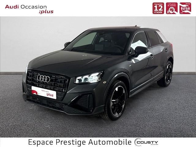 Gris daytona nacré Occasion 2025 Audi Q2 S-Line SUV | 34 890 € (Prix juste) - Image 1/4
