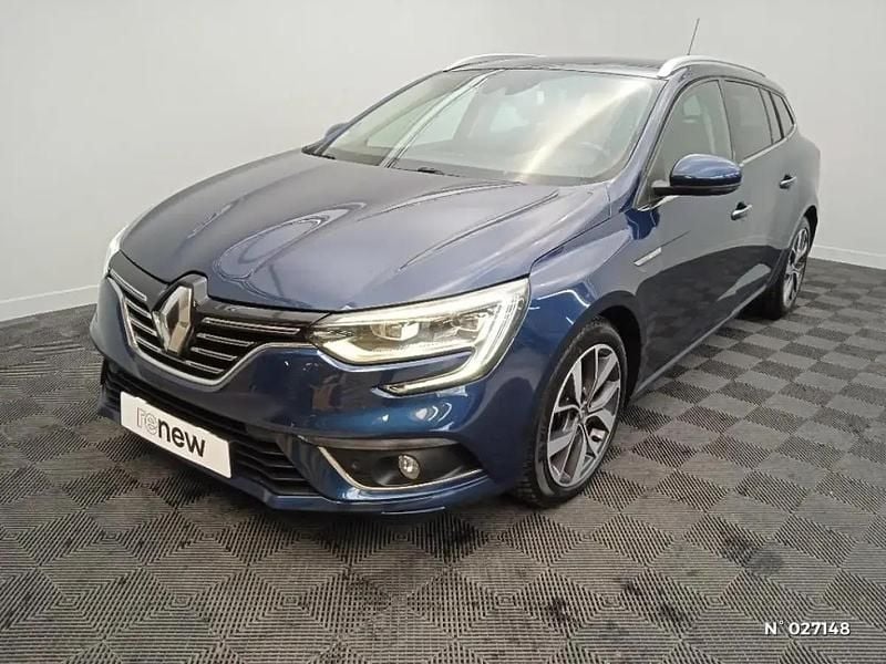Bleu Occasion 2017 Renault Mégane IV Intens Break | 13 890 € (Prix cher) - Image 1/4