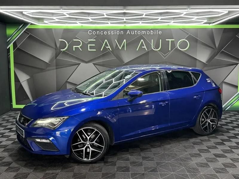 Bleu Utilisé 2018 Seat Leon FR Berline | 14 990 € (Prix juste) - Image 1/4