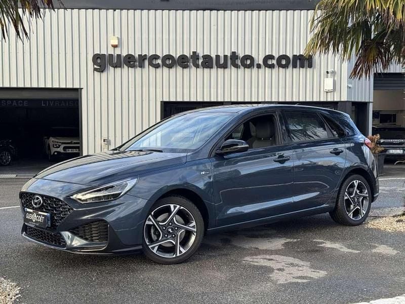 Occasion Hyundai i30 N Line 122 ch (89 kW) 2021 Bleu Berline