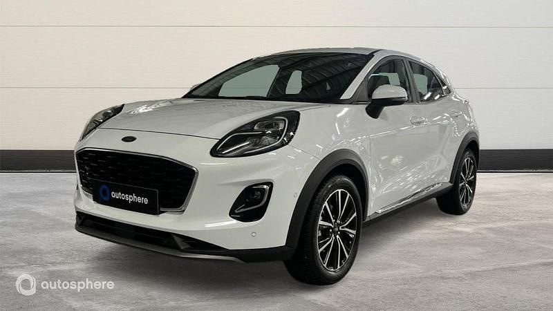 Blanc Utilisé 2022 Ford Puma Gen-E Titanium X SUV | 18 499 € (Prix juste) - Image 1/4