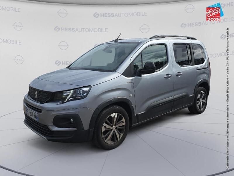 Gris Utilisé 2019 Peugeot Rifter GT-line Monospace | 17 999 € (Prix assez cher) - Image 1/4