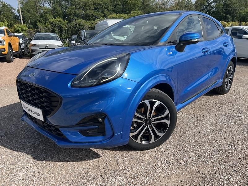 Fashion bleu island métallisée Utilisé 2020 Ford Puma ST-Line Coupé | 15 999 € (Bon prix) - Image 1/4
