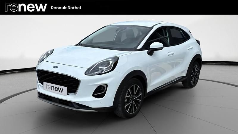 Blanc Utilisé 2022 Ford Puma Gen-E Titanium SUV | 20 490 € - Image 1/4