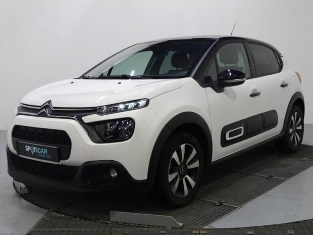 Noir Utilisé 2023 Citroën C3 PureTech Citadine | 13 090 € (Prix juste) - Image 1/4