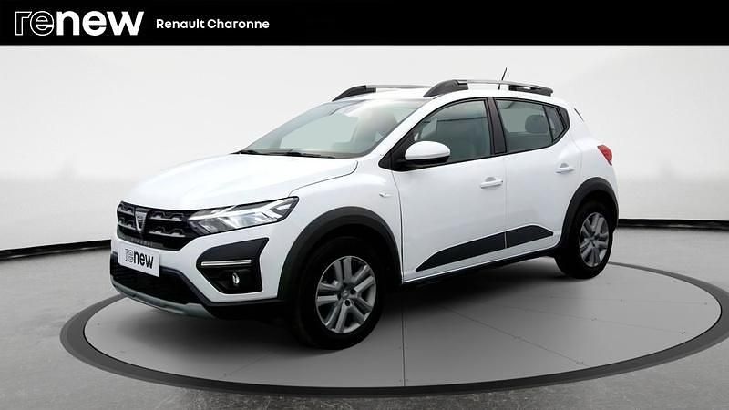 Blanc Utilisé 2021 Dacia Sandero Comfort Citadine | 13 990 € (Prix juste) - Image 1/4