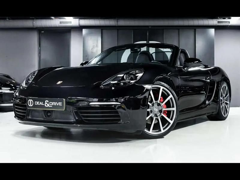 Occasion Porsche 718 Boxster 349 ch (256 kW) 2017 Noir Cabriolet