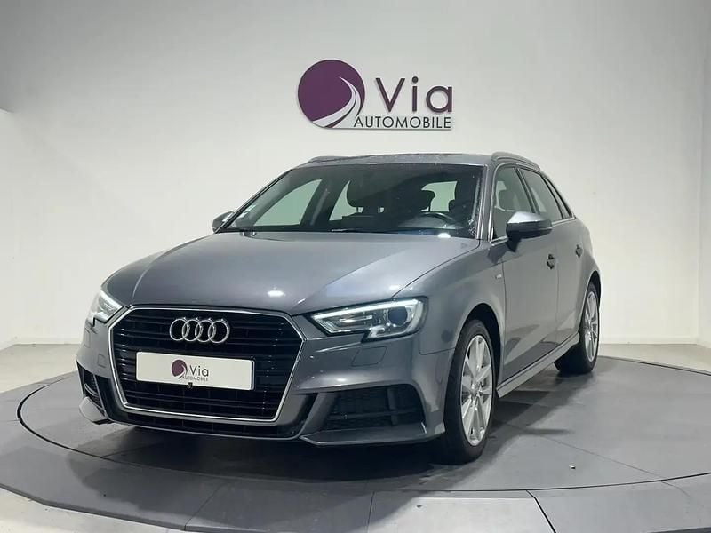 Gris Occasion 2017 Audi A3 S-Line Berline | 15 990 € (Bon prix) - Image 1/4
