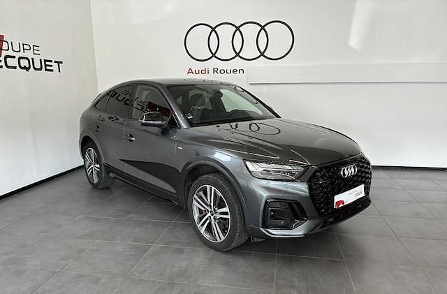 Gris daytona nacré Utilisé 2023 Audi Q5 Sportback S-Line SUV | 54 990 € (Prix assez cher) - Image 1/4
