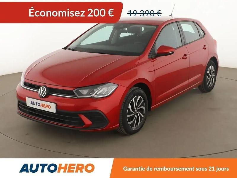 Rouge Utilisé 2022 VW Polo Life Citadine | 19 190 € (Bon prix) - Image 1/2