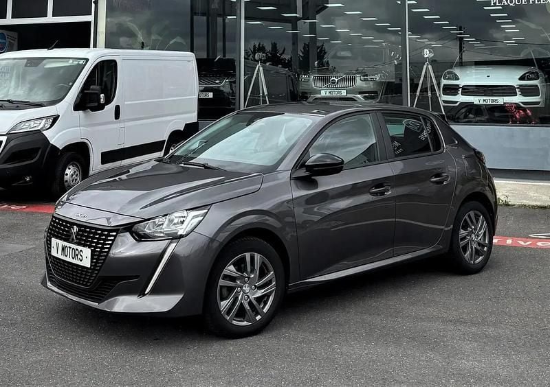 Gris Utilisé 2022 Peugeot 208 Allure Citadine | 15 990 € (Prix juste) - Image 1/4