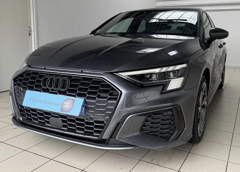 Gris Utilisé 2021 Audi A3 S-Line Berline | 29 490 € (Prix assez cher) - Image 1/4