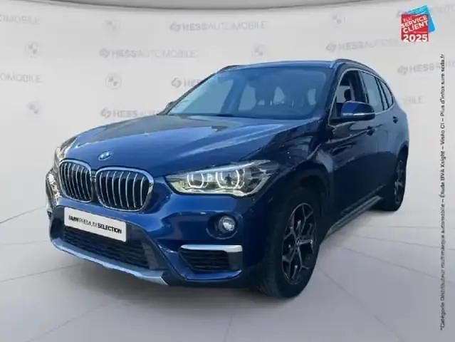 Mediterraneanblau Occasion 2019 BMW X1 xLine SUV | 22 999 € (Bon prix) - Image 1/4