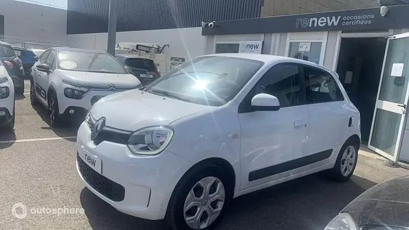Blanc Utilisé 2022 Renault Twingo Intens Citadine | 12 499 € (Prix juste) - Image 1/4