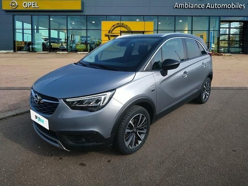 Gris quartz/toit noir diamant Occasion 2020 Opel Crossland SUV | 13 499 € (Super prix) - Image 1/4