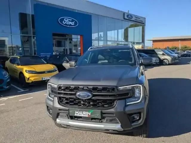 Gris carbone métallisée Occasion 2024 Ford Ranger Wildtrack Pick-up | 50 990 € (Prix cher) - Image 1/4