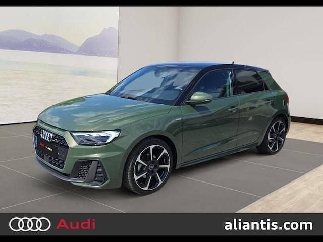 Vert district métallisé Utilisé 2024 Audi A1 Sportback S-Line Citadine | 35 650 € (Prix cher) - Image 1/4