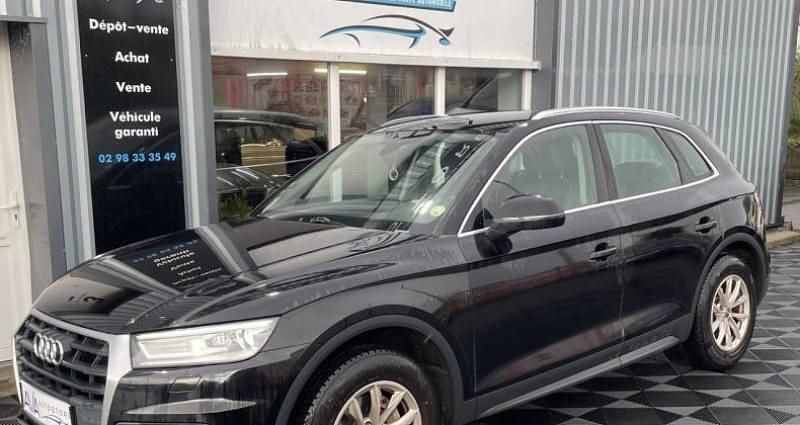 Noir Occasion 2018 Audi Q5 Business SUV | 19 480 € (Prix cher) - Image 1/4