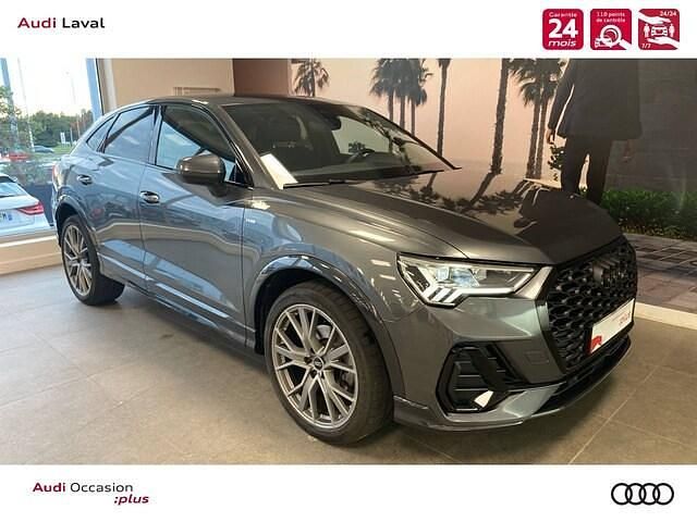 Gris daytona nacré Utilisé 2023 Audi Q3 Sportback S-Line SUV | 42 890 € - Image 1/4