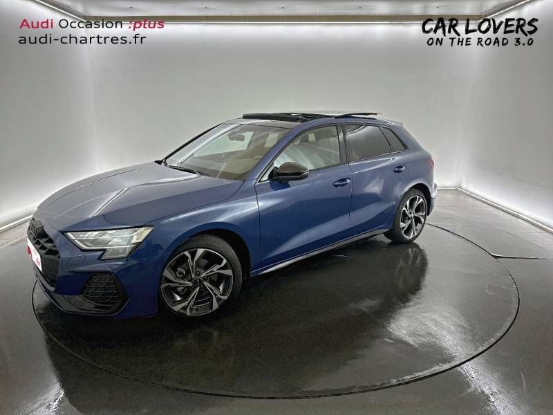 Bleu Utilisé 2024 Audi A3 Sportback S-Line Berline | 37 890 € (Prix juste) - Image 1/3
