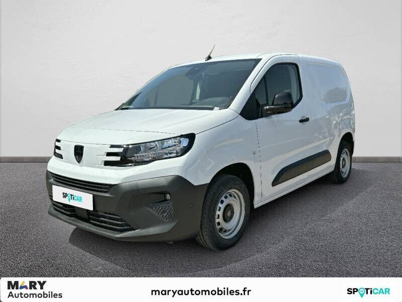 Blanc Nouvelle 2025 Peugeot Partner S Monospace | 23 490 € - Image 1/4
