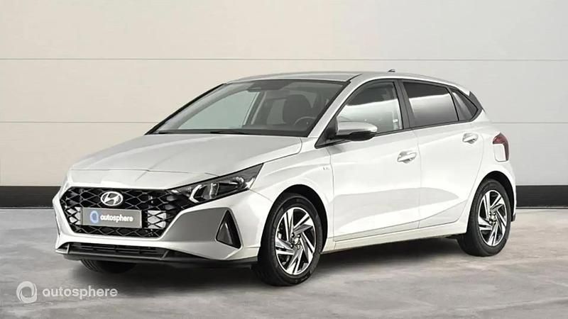 Gris Utilisé 2022 Hyundai i20 Berline | 16 990 € - Image 1/4