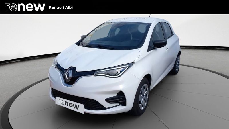 Blanc Utilisé 2020 Renault Zoe Life Citadine | 7 990 € (Super prix) - Image 1/4