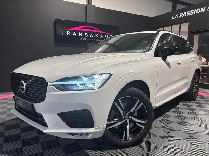 Blanc Utilisé 2021 Volvo XC60 R-Design SUV | 23 990 € (Super prix) - Image 1/4