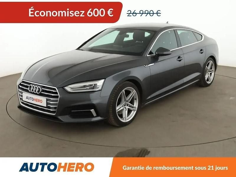 Gris Occasion 2018 Audi A5 S-Line Berline | 26 390 € (Prix juste) - Image 1/2