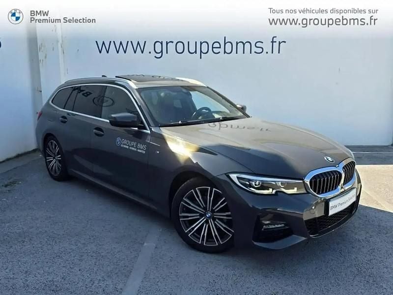Gris Utilisé 2021 BMW 318 M Sport Break | 33 900 € (Prix cher) - Image 1/4