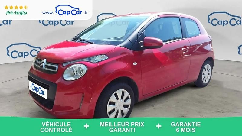Rouge Utilisé 2018 Citroën C1 Feel Citadine | 6 899 € (Prix juste) - Image 1/4