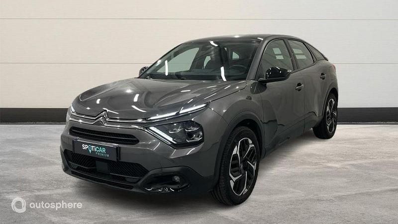 Gris Utilisé 2021 Citroën C4 PureTech Berline | 16 999 € (Prix juste) - Image 1/4