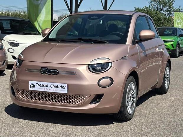 Rouge Utilisé 2022 Fiat 500e Action Citadine | 13 308 € (Prix juste) - Image 1/4