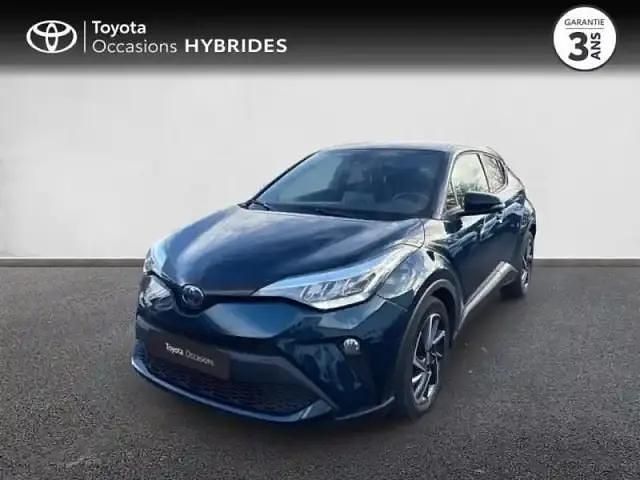 Bleu persan métallisé biton Occasion 2023 Toyota C-HR Design SUV | 27 980 € (Prix juste) - Image 1/4