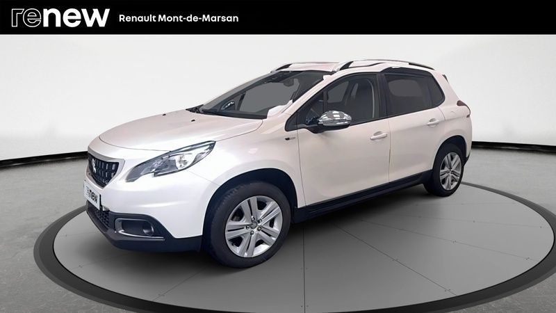 Blanc Utilisé 2017 Peugeot 2008 Style SUV | 8 290 € (Super prix) - Image 1/4