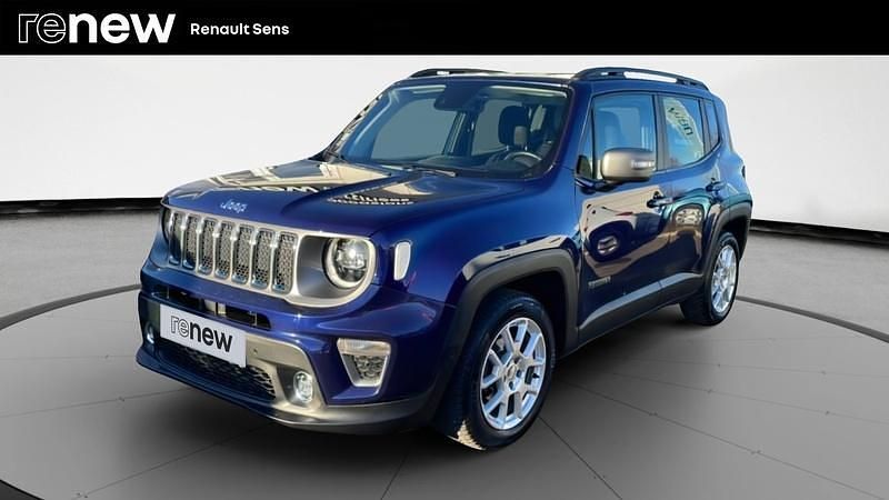 Bleu Occasion 2018 Jeep Renegade Limited SUV | 15 000 € (Prix assez cher) - Image 1/4