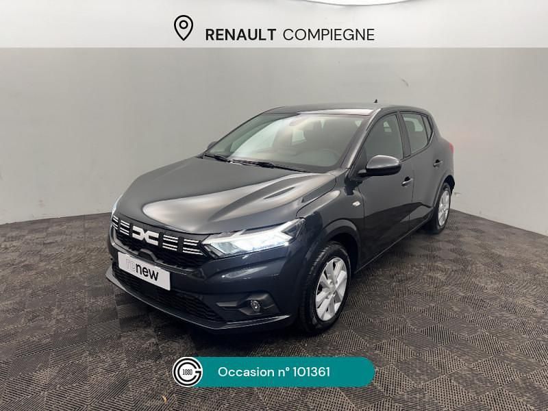 Occasion Dacia Sandero Expression 101 ch (74 kW) 2023 Gris Citadine