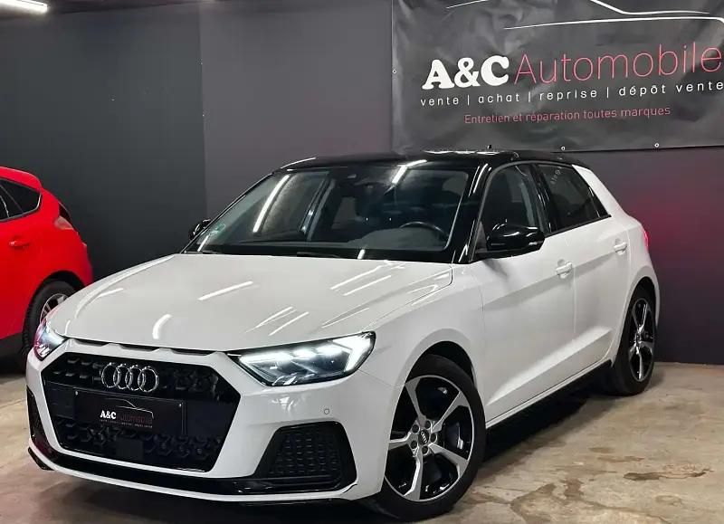 Blanc Utilisé 2019 Audi A1 Sportback Sport Citadine | 14 900 € (Bon prix) - Image 1/4