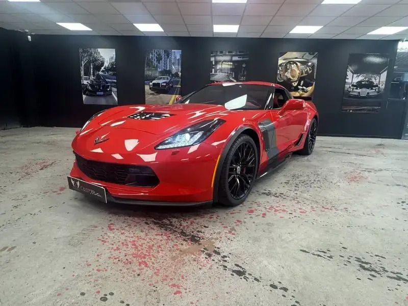 Rouge Utilisé 2018 Chevrolet Corvette Coupé | 109 990 € - Image 1/4