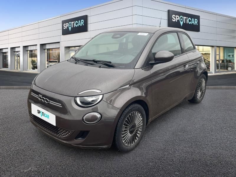 Gris Utilisé 2021 Fiat 500e Action Berline | 10 988 € (Bon prix) - Image 1/4