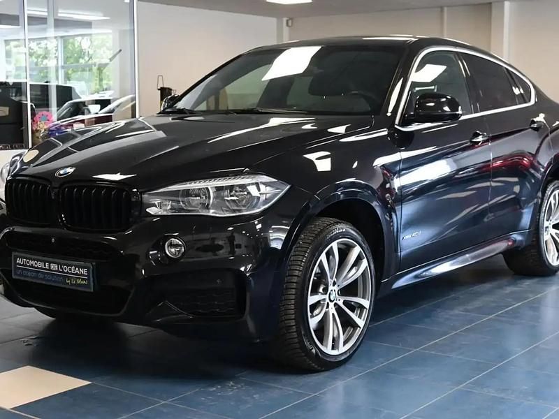 Noir Utilisé 2017 BMW X6 M Sport SUV | 30 996 € (Prix juste) - Image 1/4