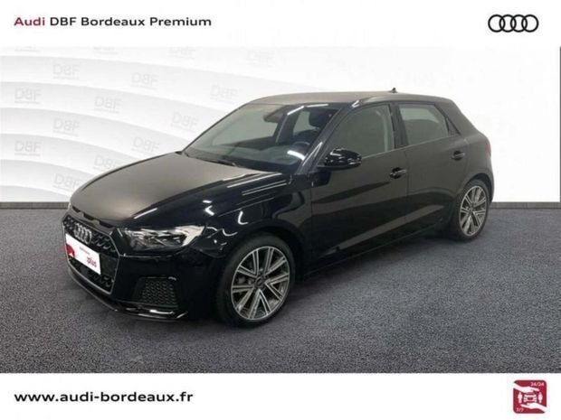 Noir Utilisé 2022 Audi A1 Sportback Advanced Plus Citadine | 24 590 € - Image 1/4