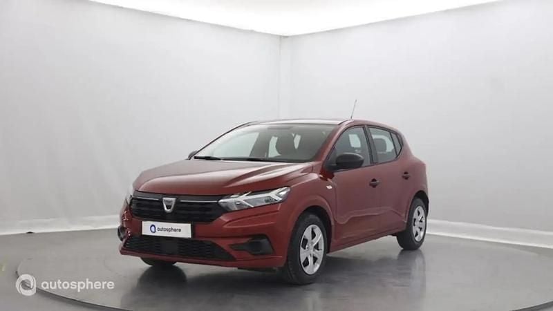 Rouge Utilisé 2022 Dacia Sandero Essentiel Citadine | 11 499 € (Bon prix) - Image 1/4