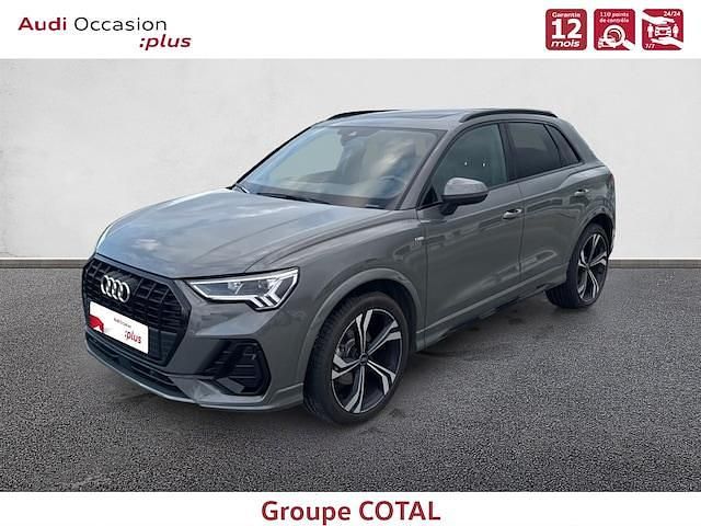 Gris chronos métallisé Occasion 2023 Audi Q3 S-Line SUV | 39 900 € - Image 1/4