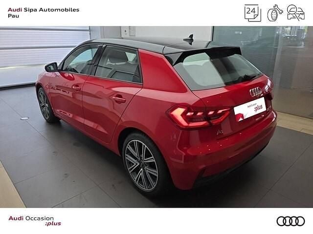 Occasion Audi A1 Sportback Design 95 ch (69 kW) 2025 Rouge progressif métallisé noir mythe métallisé Citadine