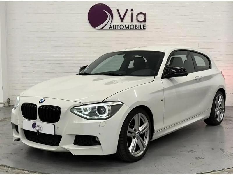 Blanc Utilisé 2014 BMW 116 M Sport Citadine | 9 990 € (Super prix) - Image 1/4