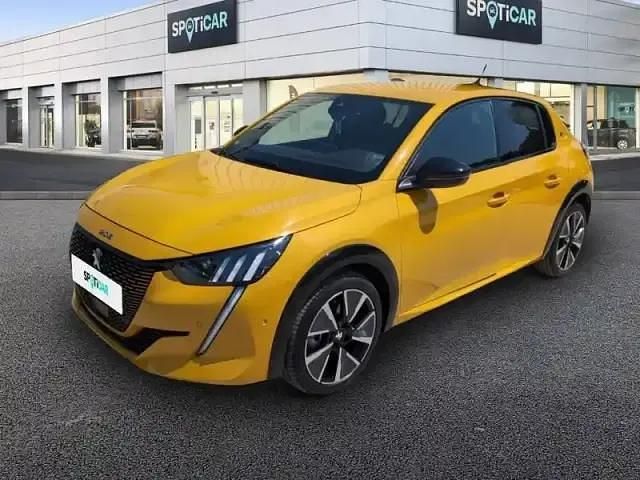 Jaune Occasion 2022 Peugeot e-208 GTi Citadine | 16 970 € (Prix juste) - Image 1/4