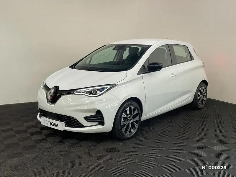 Blanc Utilisé 2022 Renault Zoe Evolution Citadine | 17 990 € (Prix assez cher) - Image 1/4