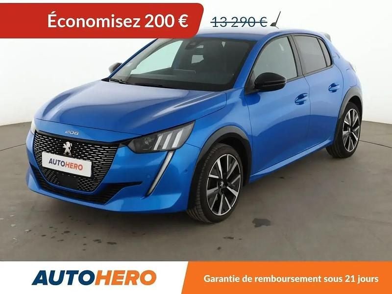 Bleu Utilisé 2020 Peugeot 208 GT-line Citadine | 13 090 € (Bon prix) - Image 1/2